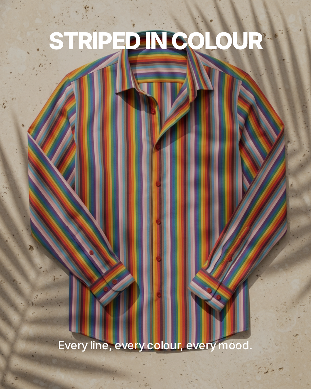 Rainbow Striped Shirt
